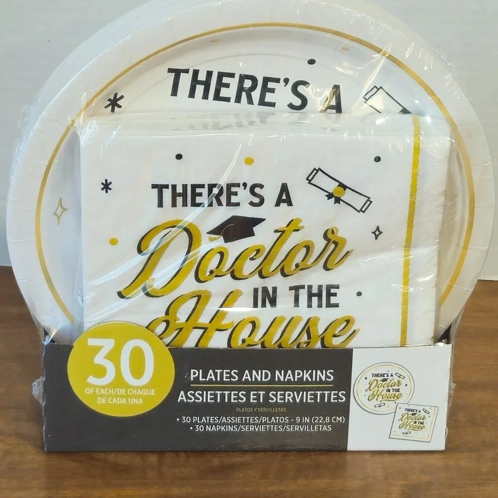 Doctor Graduation Tablewear